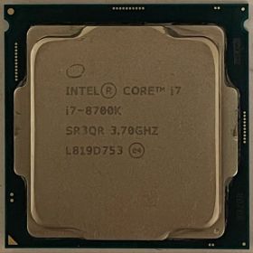 Intel Core i7-8700K CPU 本体