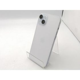 【中古】Apple 国内版 【SIMフリー】 iPhone 15 Plus 256GB ブルー MU0N3J/A【ECセンター】保証期間１ヶ月【ランクB】