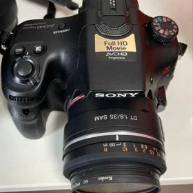 ソニー α57 デジタル一眼レフカメラ レンズ4本セット