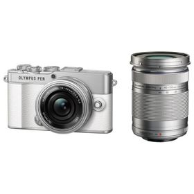 オリンパス デジタル一眼カメラ OLYMPUS PEN E-P7 EZダブルズームキット [ホワイト]
