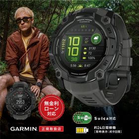 【創業97年正規店】【12回無金利ローン】ガーミン GARMIN Instinct 3 AMOLED 50mm インスティンクト 3 アモレッド 010-03020-30 Black ブラック 黒 メンズ レディース 腕時計 スマートウォッチ GPS アウトドア スポーツ 登山 釣り 送料無料