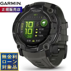 【8/25限定！抽選で最大10000ポイントバック】【無金利ローン】ガーミン GARMIN Instinct 3 AMOLED 50mm インスティンクト3 アモレッド 50ミリ GPS スマートウォッチ アウトドア 腕時計 010-03020-30 Black/Charcoal
