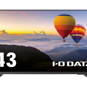 IODATA アイオーデータ LCD-U431DX 3辺フレームレス 43.0型 4K液晶 3840×2160 HDMI2.0×3