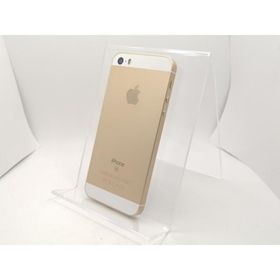 【中古】Apple au 【SIMロック解除済み】 iPhone SE （第1世代） 64GB ゴールド MLXP2J/A【川崎駅前】保証期間１ヶ月【ランクC】