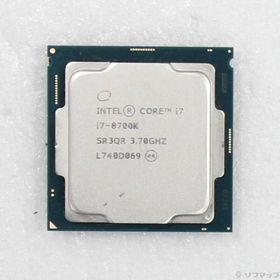 〔中古〕intel(インテル) Core i7 8700K 〔3.7GHz／LGA 1151〕〔344-ud〕