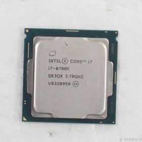 〔中古〕intel(インテル) Core i7 8700K 〔3.7GHz／LGA 1151〕〔262-ud〕