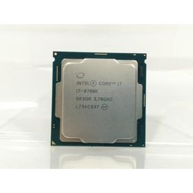 【中古】Intel Core i7-8700K (3.7GHz/TB:4.7GHz) BOX LGA1151/6C/12T/L3 12M/UHD630/TDP95W【大阪本店】保証期間１週間