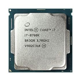 Core I7-8700K I7 8700K 3.7 GHz 6 コア 12 スレッド CPU プロセッサ 12M 95W LGA 1151