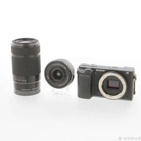 ソフマップ 〔中古品〕 α6400 ILCE-6400Y ダブルズームレンズキット ブラック【276】