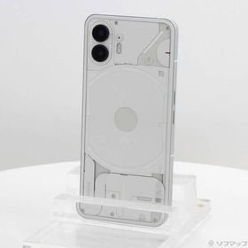 〔中古〕Nothing（ナッシング） Phone(2) 256GB ホワイト A10400033 SIMフリー〔262-ud〕