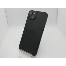 【中古】Apple SoftBank 【SIMフリー】 iPhone 15 Plus 128GB ブラック MU083J/A【新橋烏森通り】保証期間１ヶ月【ランクC】