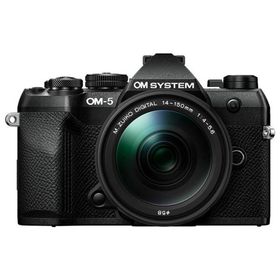 「訳あり品-外装箱傷あり」新品 ミラーレス一眼カメラ OM SYSTEM OM-5 Mark II 14-150mm II レンズキット [ブラック]