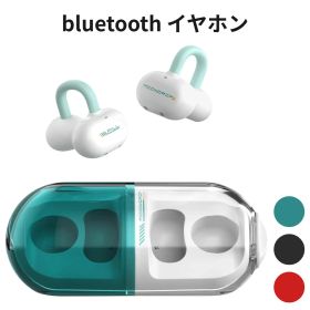 bluetooth イヤホン MOONDROP Pill オープンイヤー ワイヤレスイヤホン イヤーカフ型 Bluetooth6.0 耳挟み式 AIノイズキャンセリング 最大28時間再生 13mmダイナミックドライバー IPX4防水 チタン合金フレーム