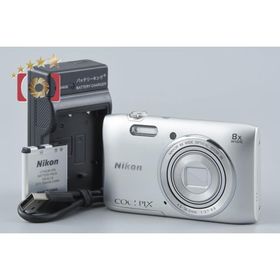 【中古】Nikon ニコン COOLPIX S3600 クリスタルシルバー コンパクトデジタルカメラ