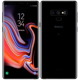 【中古】Bランク【やや傷や汚れあり】 SIMフリー SCV40 SAMSUNG Galaxy Note 9 ブラック 利用制限〇(白ロム) 送料無料