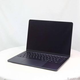 〔中古〕〔展示品〕 MacBook Air 13.6-inch Early-2025 MW123J／A Apple M4 10コアCPU_8コアGPU 16GB SSD256GB ミッドナイト 〔26.3 Tahoe〕〔258-ud〕