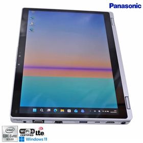 2-in-1 SIMフリー Wi-Fi6 Panasonic Let's note QV9 Core i5 10310U m.2SSD256G メモリ8G 顔認証 12.0型 WQXGA+ Windows11