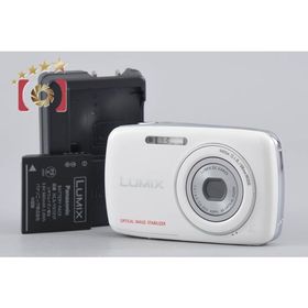 【中古】Panasonic パナソニック LUMIX DMC-S1 ホワイト コンパクトデジタルカメラ
