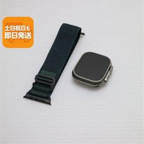 超美品 Apple Watch Ultra 49mm GPS+Cellular セルラー チタニウム スマホ 中古あすつく 土日祝発送 即日発送