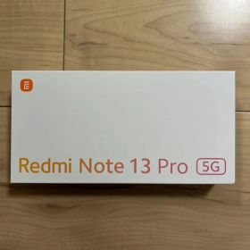 Redmi Note 13 Pro 5G ミッドナイトブラック 本体