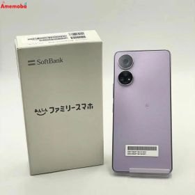 【新品・未使用】ZTE あんしんファミリースマホ 4GB/128GB ラベンダー A303ZT SoftBank版S