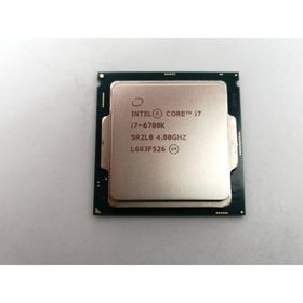 【中古】Intel Core i7-6700K (4.0GHz/TB:4.2GHz/SR2L0) BOX LGA1151/4C/8T/L3 8M/HD530/TDP91W【ECセンター】保証期間１週間