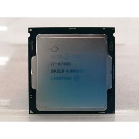 【中古】Intel Core i7-6700K (4.0GHz/TB:4.2GHz/SR2L0) BOX LGA1151/4C/8T/L3 8M/HD530/TDP91W【仙台駅東口】保証期間１週間