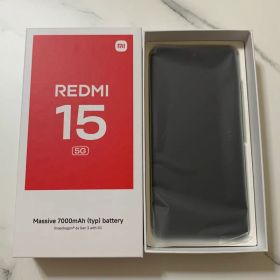 【新品未使用】Xiaomi Redmi 15 5G 128GB