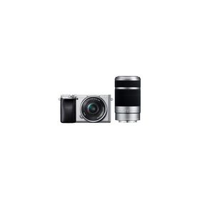 ★ソニー / SONY α6400 ILCE-6400Y ダブルズームレンズキット [シルバー]【デジタル一眼カメラ】【送料無料】