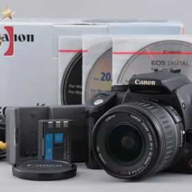 【中古】Canon キヤノン EOS Kiss Digital N ブラック ズームレンズキット 元箱付き
