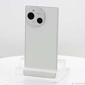AQUOS R9 256GB ホワイト SH-M28 SIMフリー ［6.5インチ有機EL／Snapdragon 7+ Gen 3 Mobile Platform／RAM:12GB／ナノSIM&eSI
