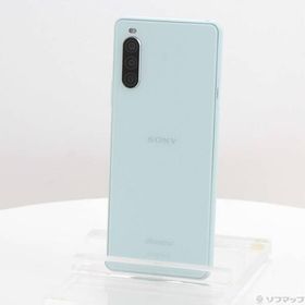 〔中古〕SONY(ソニー) Xperia 10 II 64GB ミント SO-41A docomoロック解除SIMフリー〔305-ud〕