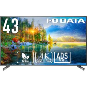 【ポイント10倍】 IODATA PCモニター・液晶ディスプレイ LCD-U431D [43インチ ブラック] 【P10倍】