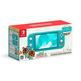 『新品外箱傷みあり』Nintendo Switch Lite あつまれ どうぶつの森セット [まめきち＆つぶきちアロハ柄] HDH-S-BCZGB