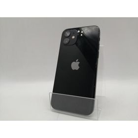 【中古】Apple docomo 【SIMロック解除済み】 iPhone 12 128GB ブラック MGHU3J/A【OSU301】保証期間１ヶ月【ランクC】