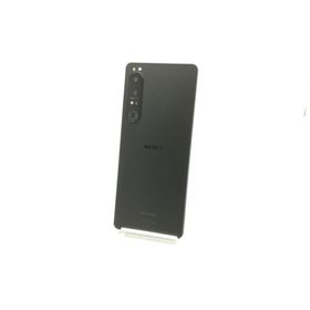 【中古】SONY docomo 【SIMフリー】 Xperia 1 IV ブラック 12GB 256GB SO-51C【広島】保証期間１ヶ月【ランクC】