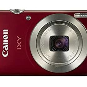 【中古-非常に良い】 Canon キャノン デジタルカメラ IXY 180 レッド 光学8倍ズーム IXY180RE
