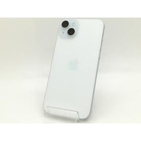 【中古】Apple 国内版 【SIMフリー】 iPhone 15 Plus 128GB ブルー MU0D3J/A【静岡】保証期間１ヶ月【ランクC】