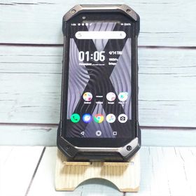 au 京セラ TORQUE 5G KYG01 ブラック 本体 白ロム SIMロック解除済み SIMフリー C440476