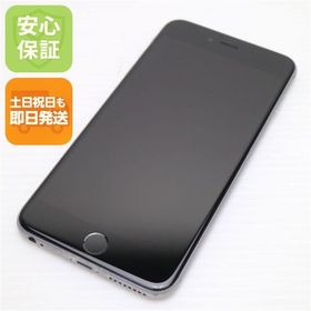 安心保証付 良品中古 SIMフリー iPhone6S PLUS 16GB スペースグレイ