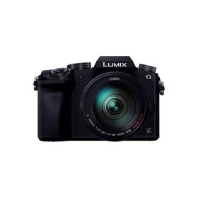 パナソニック ミラーレス一眼カメラ ルミックス G7 レンズキット 高倍率ズームレンズ付属 1600万画素 ブラック DMC-G7H-K
