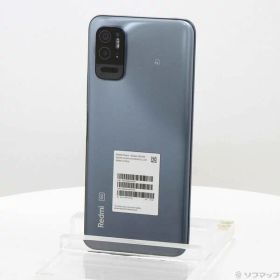 【中古】Xiaomi(シャオミ) Redmi Note 10T 64GB アジュールブラック A101XM Softbank SIMフリー 【349-ud】