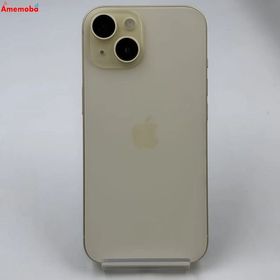 爆速発送iPhone15 128GB イエロー MTMK3J/A au版SIMフリー 美品