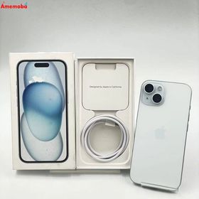 爆速発送iPhone15 128GB ブルー NTML3J/A AU版SIMフリー
