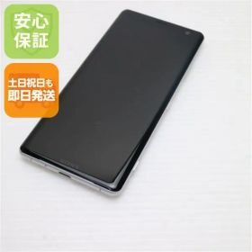 美品 SO-01L Xperia XZ3 ホワイトシルバー スマホ 本体 白ロム 土日祝発送OK