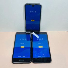 AQUOS 3台セット（SH-M06 / SH-01K / 702SH)B51