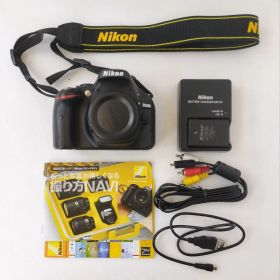 Nikon D5200 本体 ストラップ 充電器セット