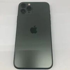 中古 【docomo】 Apple iPhone11 Pro 5.8インチ 64GB (ミッドナイトグリーン) MWC62J/A 140644【6/11値下げ!】 状態： A:美品