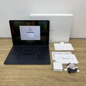 中古 Apple MacBook Air 13インチ 2022 (M2 8CPU 8GPU/16GB/256GB) ミッドナイト G1603J/A 4990001613 状態： A:美品
