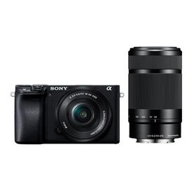 SONY デジタル一眼カメラ α6400 ILCE-6400Y ダブルズームレンズキット [ブラック]